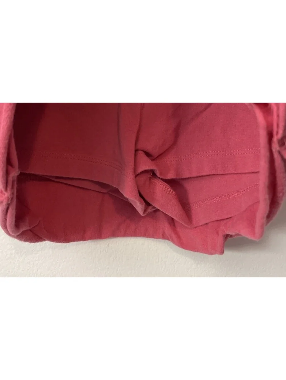 Ralph Lauren Girls Medium Pink Cotton-Blend Pull-On Cutoff Stretchy Skort! A5735